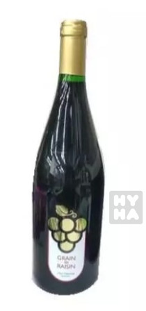 detail Grain de raisin cervene polosladke 1L