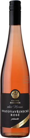 detail Vinařství hodonín 0,75L premium Svatovavřinecké rose