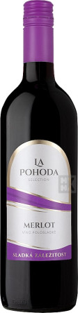 detail LA POHODA 0,75L Merlot