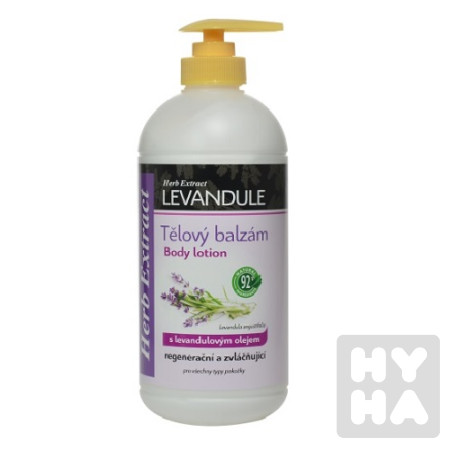 detail Herb Extract 500ml tělový balzám s levandulovým olej