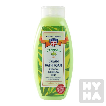detail Palacio koupelnová pěna 500ml Cannabis oil
