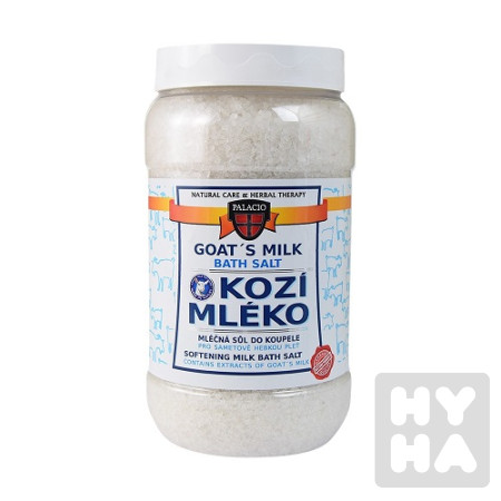 detail PLC sůl 1200g kozí mléko