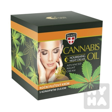 detail PLC cannabis oil cream night 50ml