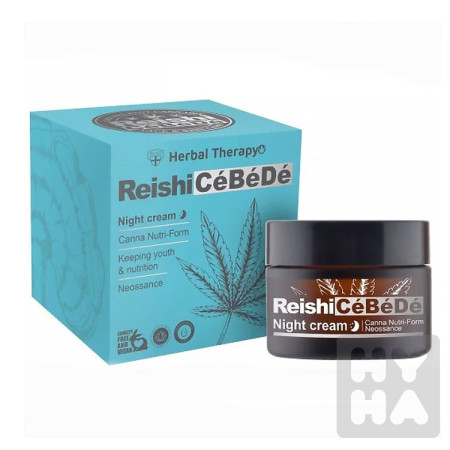detail PLC Reishi krém plet noční 50ml