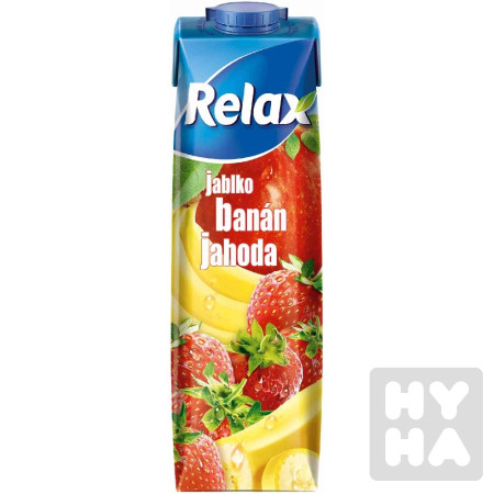 detail Relax 1l Jablko, banán, jahoda