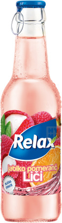 detail Relax sklo 250ml Liči