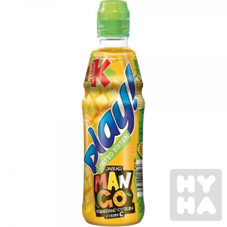 detail Kubik play 400ml mango pomeran