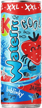 detail Kubík plech 330ml Jahoda