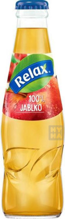detail Relax sklo 200ml Jablko 100%