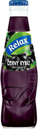 detail Relax sklo 200ml černý rybíz