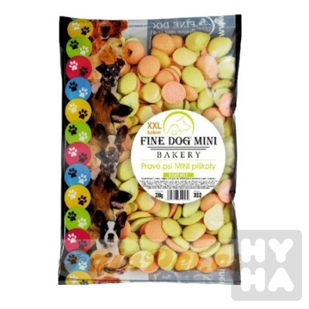 detail Fine dog 200g mini piskoty Barevne X02