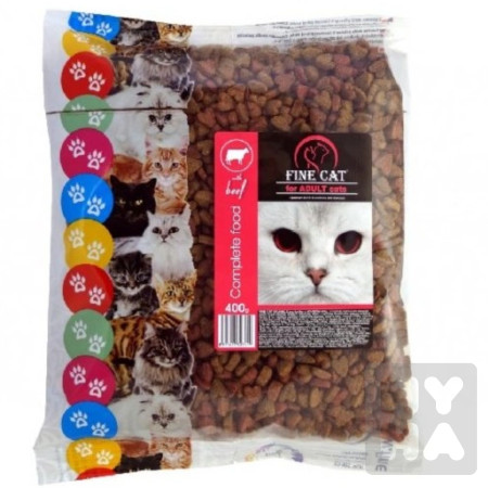 detail Fine cat 400g granule pro kočky s hověžím 280