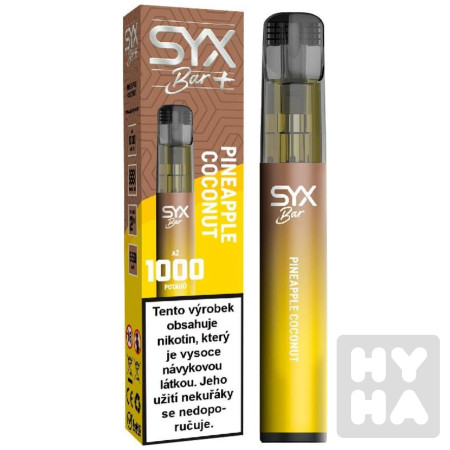 detail SYX bar 1000 potahů Pineapple coconut