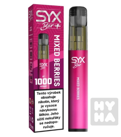 detail SYX bar 1000 potahů Mixed berries
