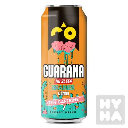 detail Guarana 500ml mango