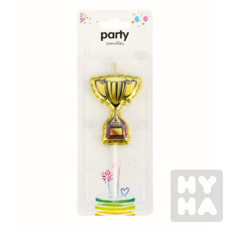detail Party candles trofej