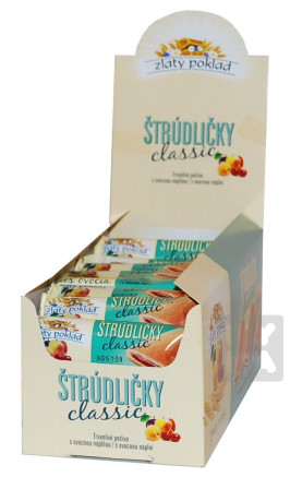 detail štrudličky classic 21g ovoce