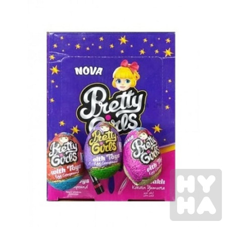 detail NOVA vejce Pretty girls 24ks