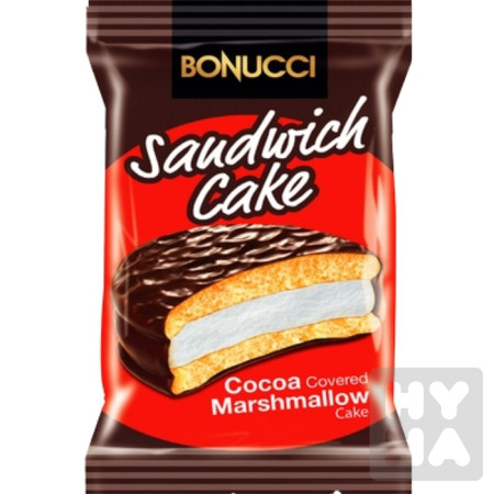 detail Sandwich cake marshmallow 23g světlá