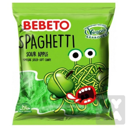 detail Bebeto spaghetti 80g jablko