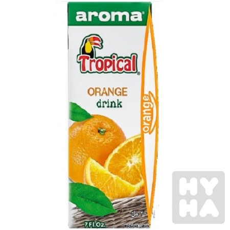 detail Aroma džus 200ml Pomeranč