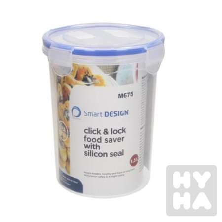 detail plastovy box M675 1,5l/ hop nhua