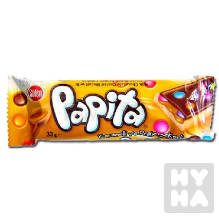 detail Papita 33g caramel/24ks