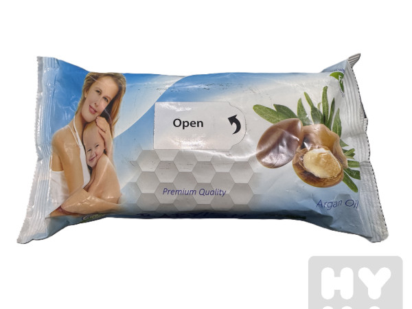detail Babyish wet towel 72ks Argan oil