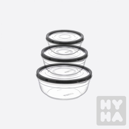detail Lock&Fresh round compact set 400/800/1350ml