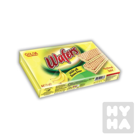 detail Golda wafers 175g banán