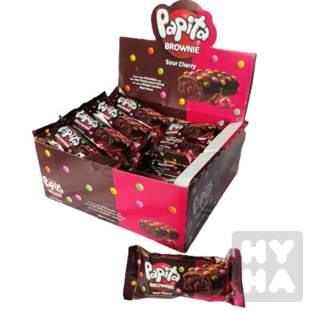detail Papita Brownies sour cherry 40g