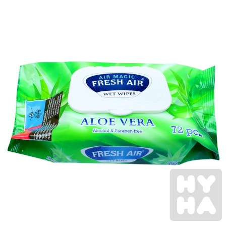 detail Fresh Air ubrousky 72ks Aloe Vera