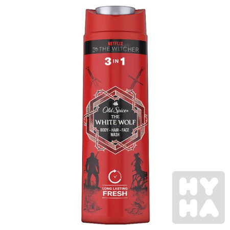 detail Old spice spr.gel 400ml white wolf