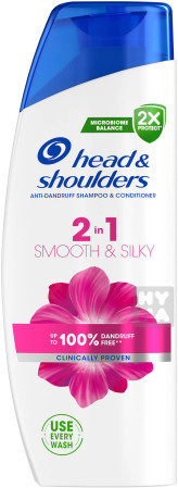 detail Head & Shoulders 330ml anti hairfall 2in1 Smooth silky