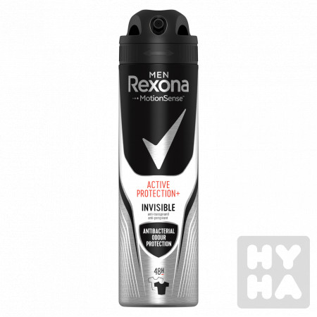 detail Rexona deodorant 150ml Men invisible antibacterial