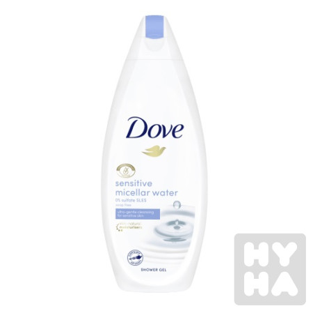 detail Dove SG 250ml Micelární voda