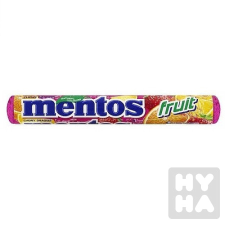 detail Mentos 38gx40 Fruit