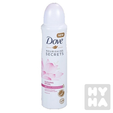 detail Dove deodorant 150ml Glowing Ritual