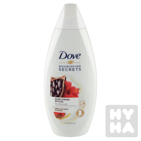 detail Dove spr.gel 250ml cacao butter a hibiscus