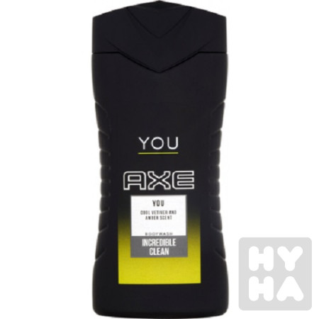 detail Axe sprchový gel 250ml Incredible clean