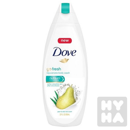 detail Dove sprchový gel 500ml Hruška a Aloe vera