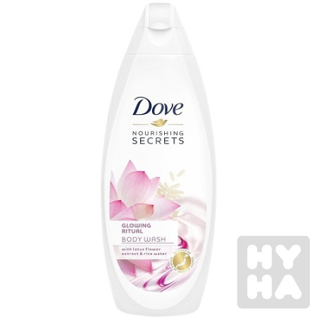 detail Dove SG 500ml Lotus flower a rice water