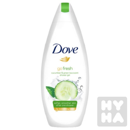 detail Dove SG 250ml Okurka a zelený čaj