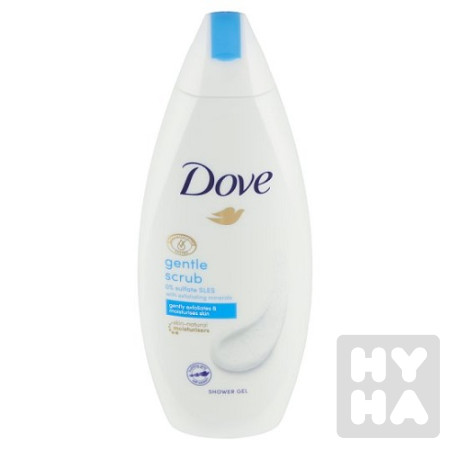 detail Dove SG 250ml Gentle scrub