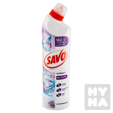 detail savo wc 750ml levandule