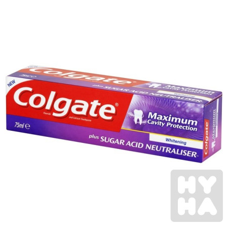 detail Colgate 75ml maximum cavity protection whitening