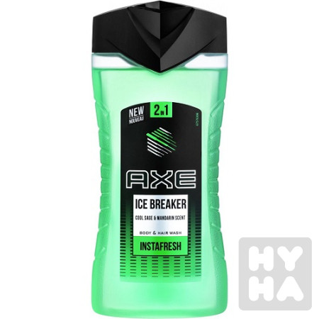 detail Axe sprchový gel 250ml Ice breaker instafresh