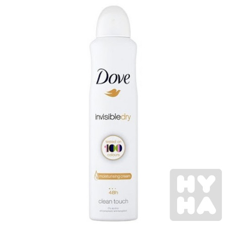 detail Dove deodorant 150ml Invisible dry