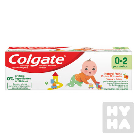 detail Colgate 50ml 0-2let Natural fruit