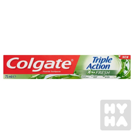detail Colgate 75ml triple action Xtra Fresh